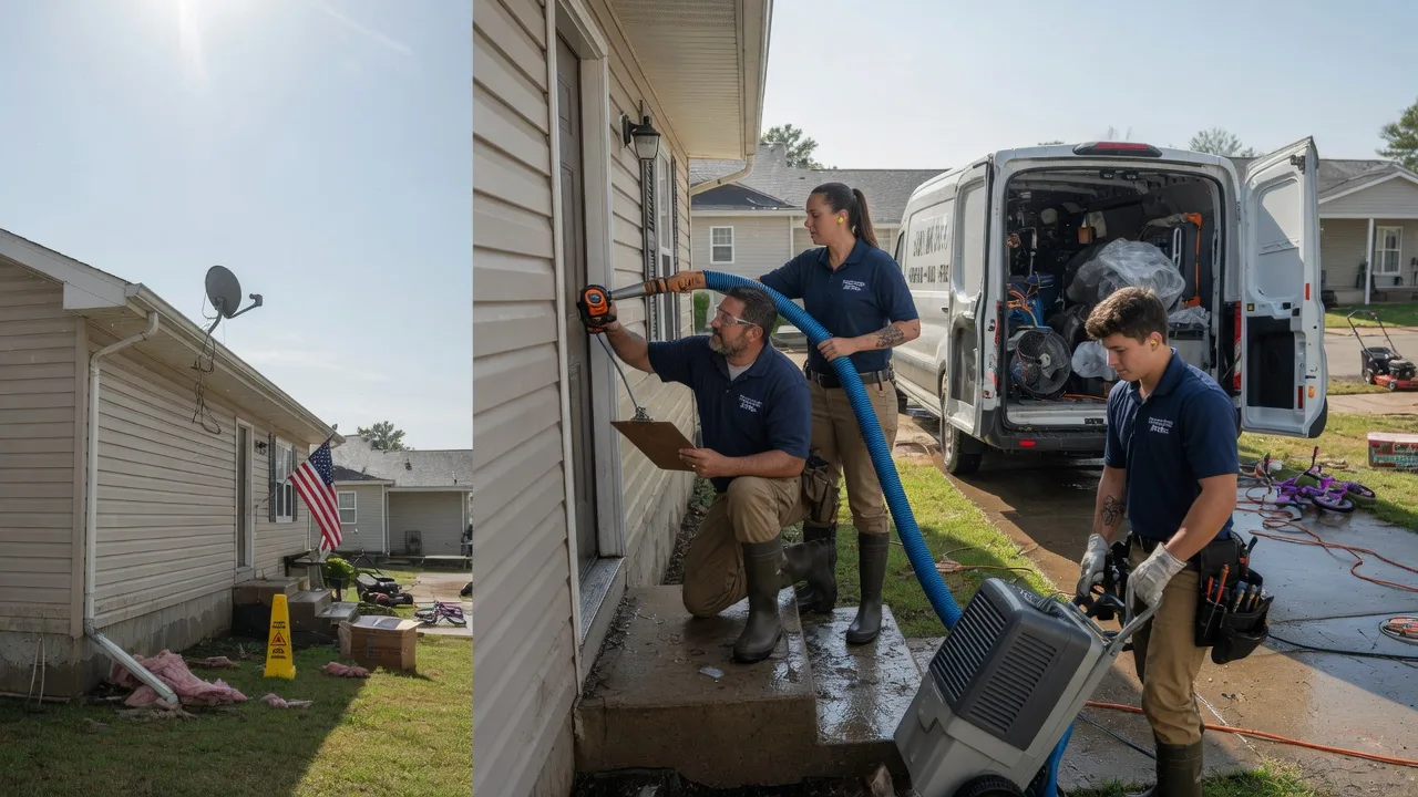 Ceiling Water Damage Restoration in Winnsboro, SC near me